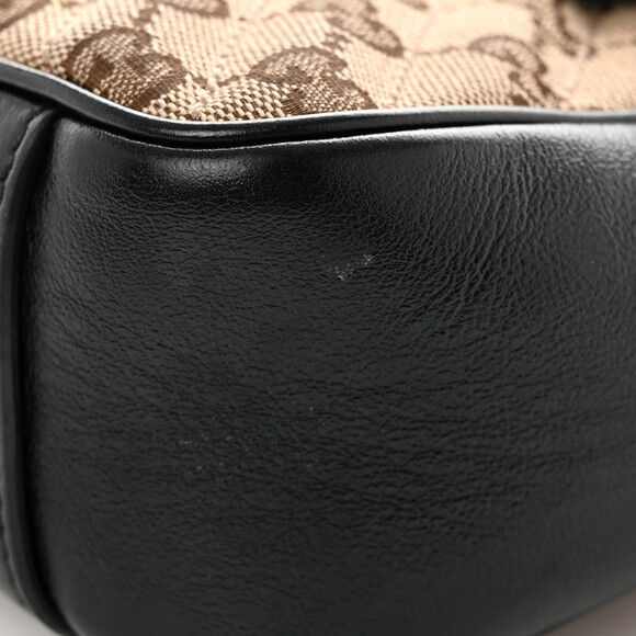 Gucci Matelasse Diagonal Small Gg #142272G10B - Picture 12 of 12